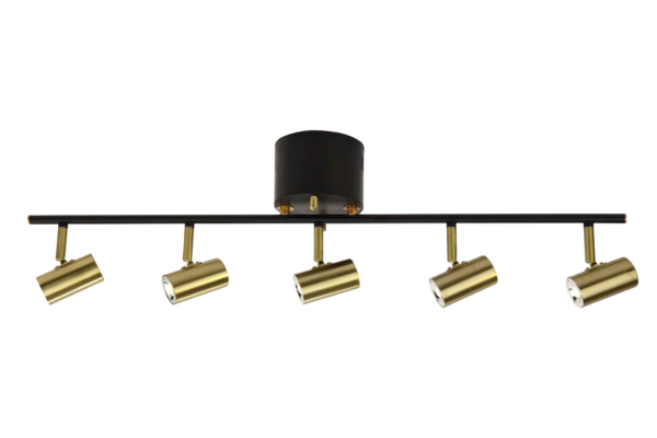 GUSTO ceiling spotlight 5-light tube
