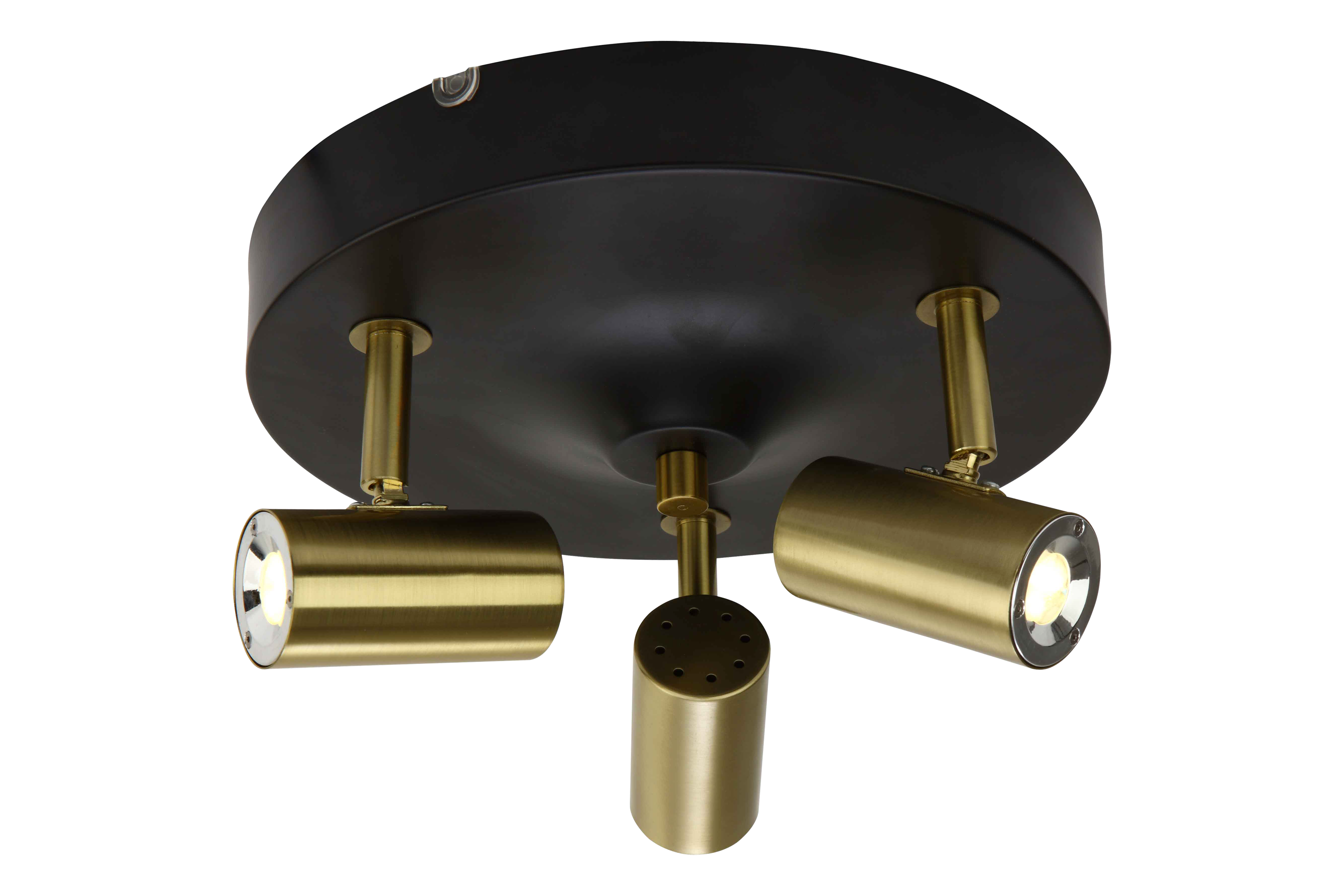 GUSTO ceiling spotlight 3-light plate