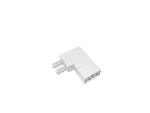 Scanled PRO connector 90° left, white
