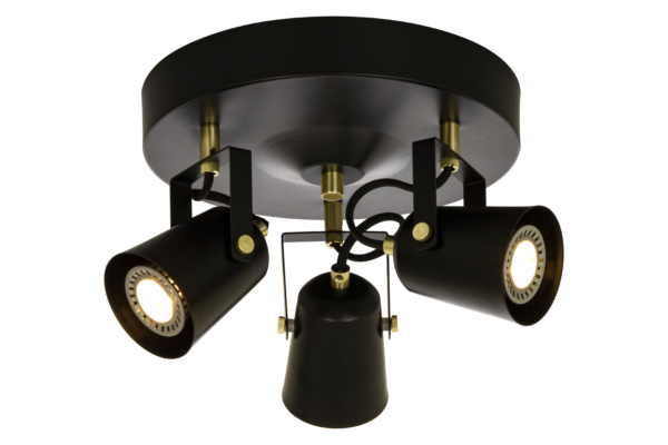 METZ ceiling spotlight 3-light plate