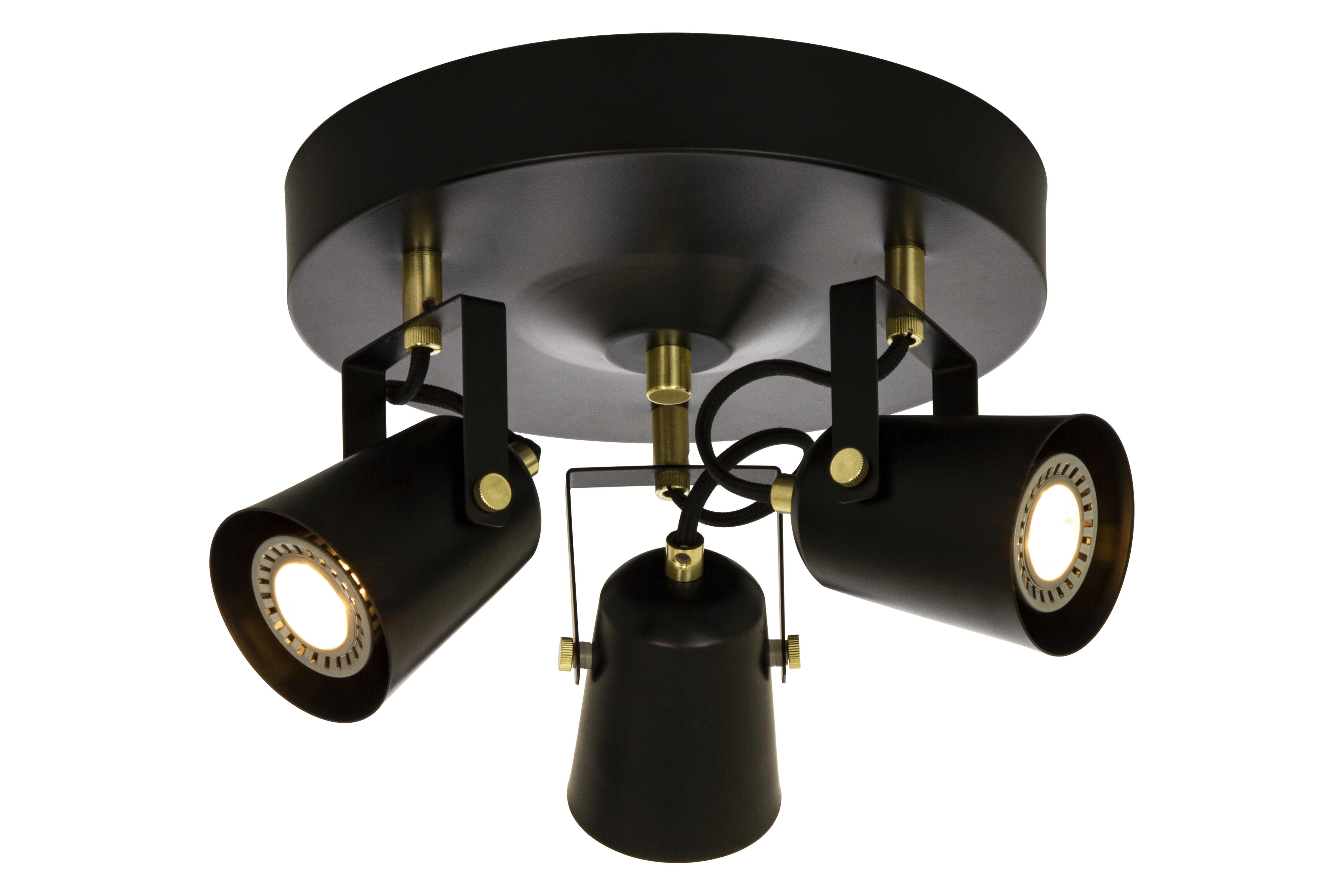 METZ ceiling spotlight 3-light plate