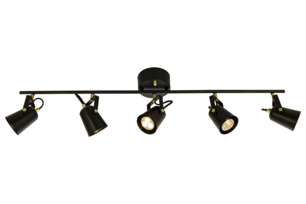 METZ ceiling spotlight 5-light tube