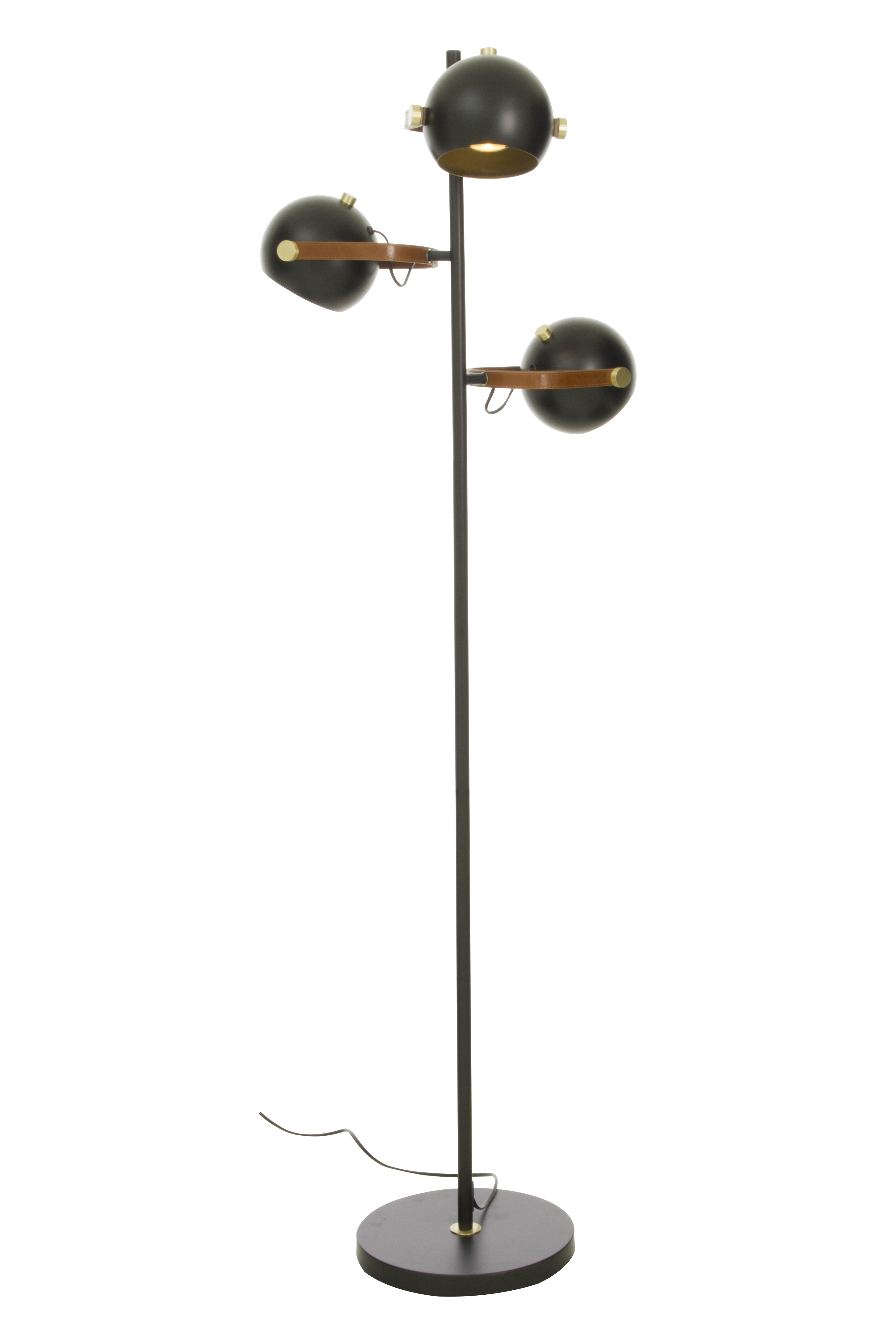 BOW floor lamp 3-arm