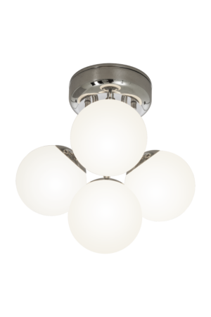 Chrome / White