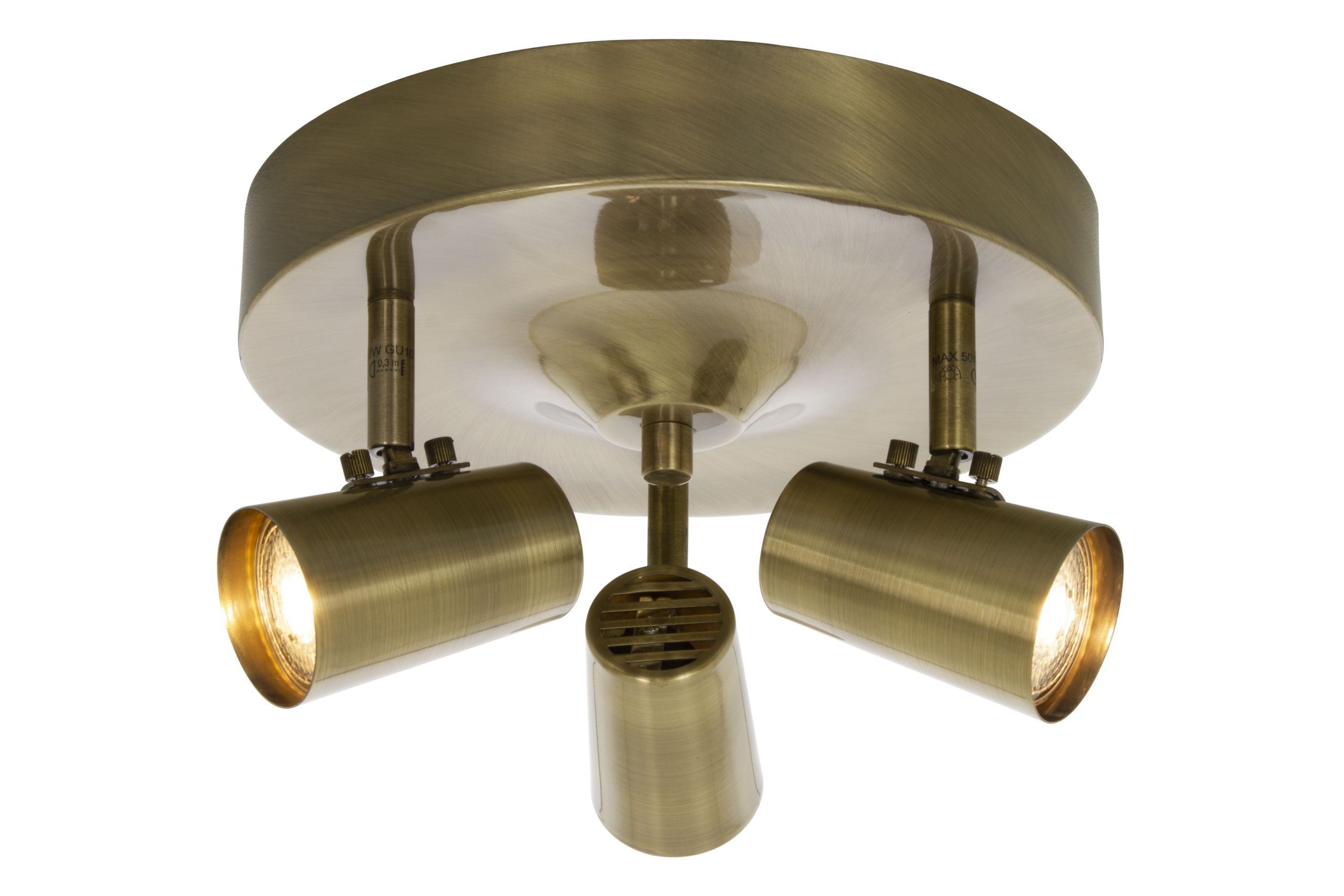 PILOT ceiling spotlight 3-light plate - Image 4