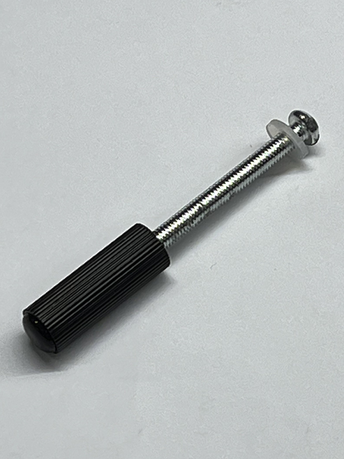 Atom knob, black