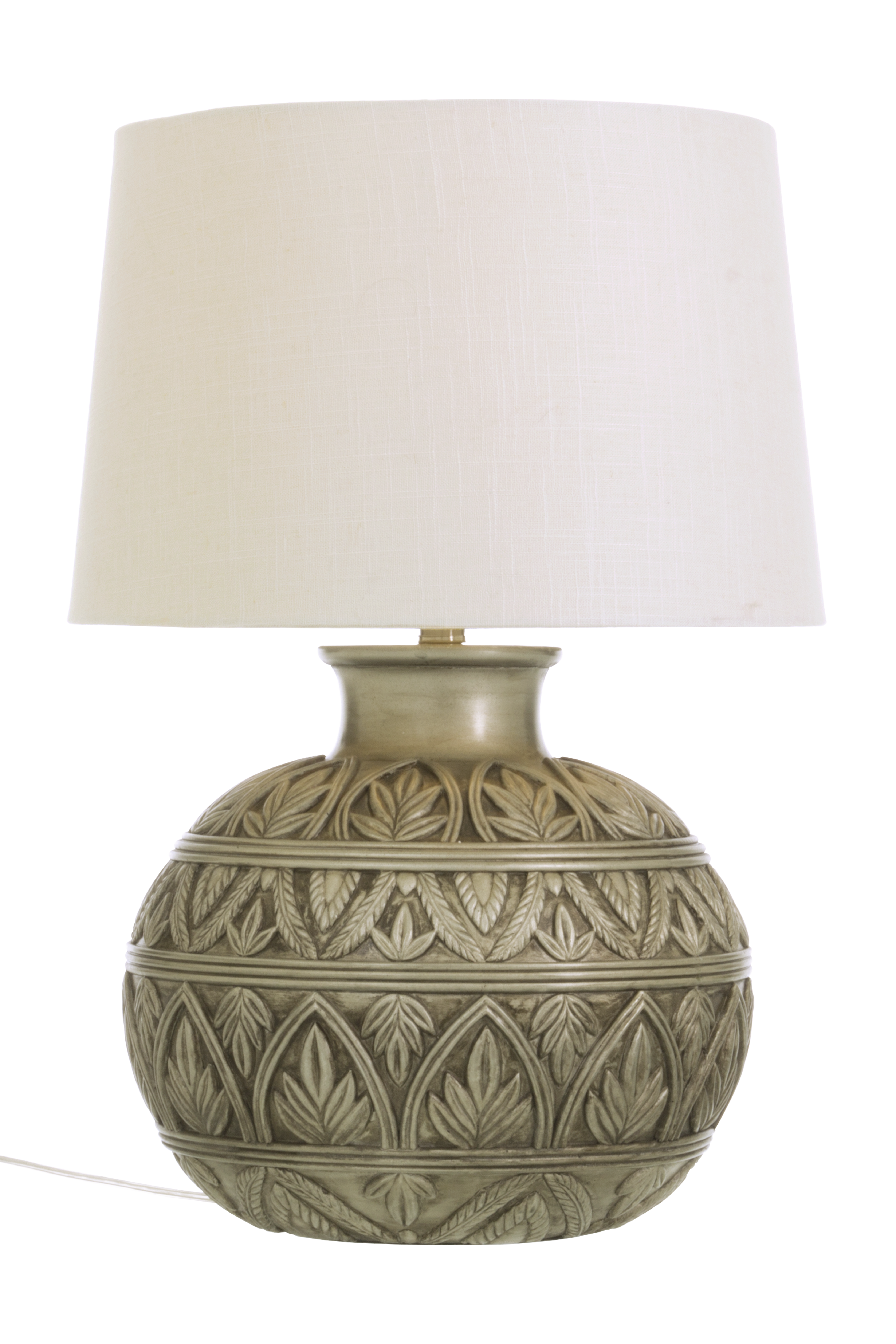 ROMEO bordlampe, stor, silver - Bilde 1