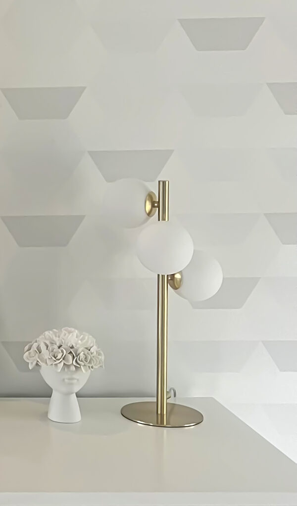 MOLEKYL bordlampe 3-lys