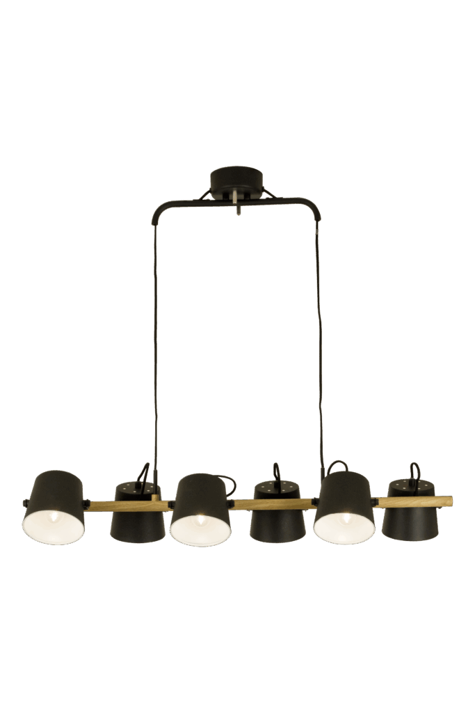 ESPRESSO taklampe 6-lys