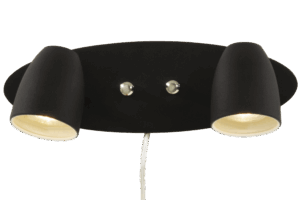 SANDNES vegglampe dobbel