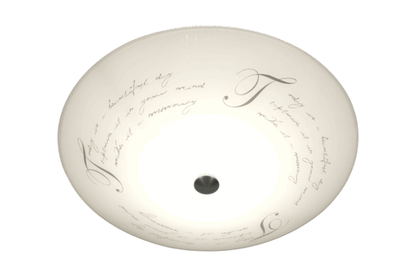 SKRIFT plafond Ø42