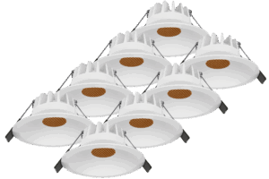 STYX downlight 8-pakk
