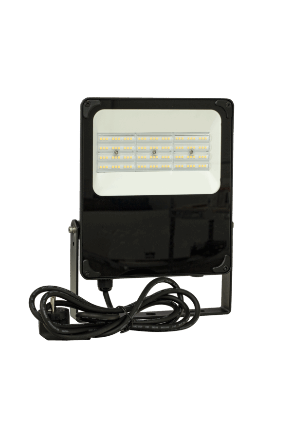 NORTHERN floodlight 50W asym, sort