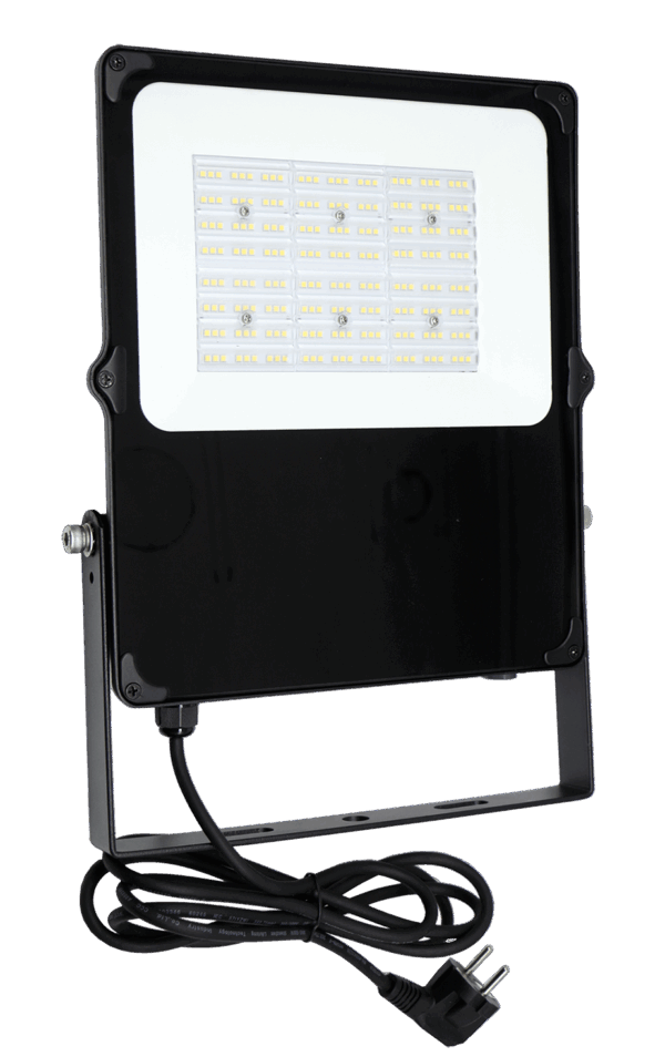 NORTHERN floodlight 100W asym, sort