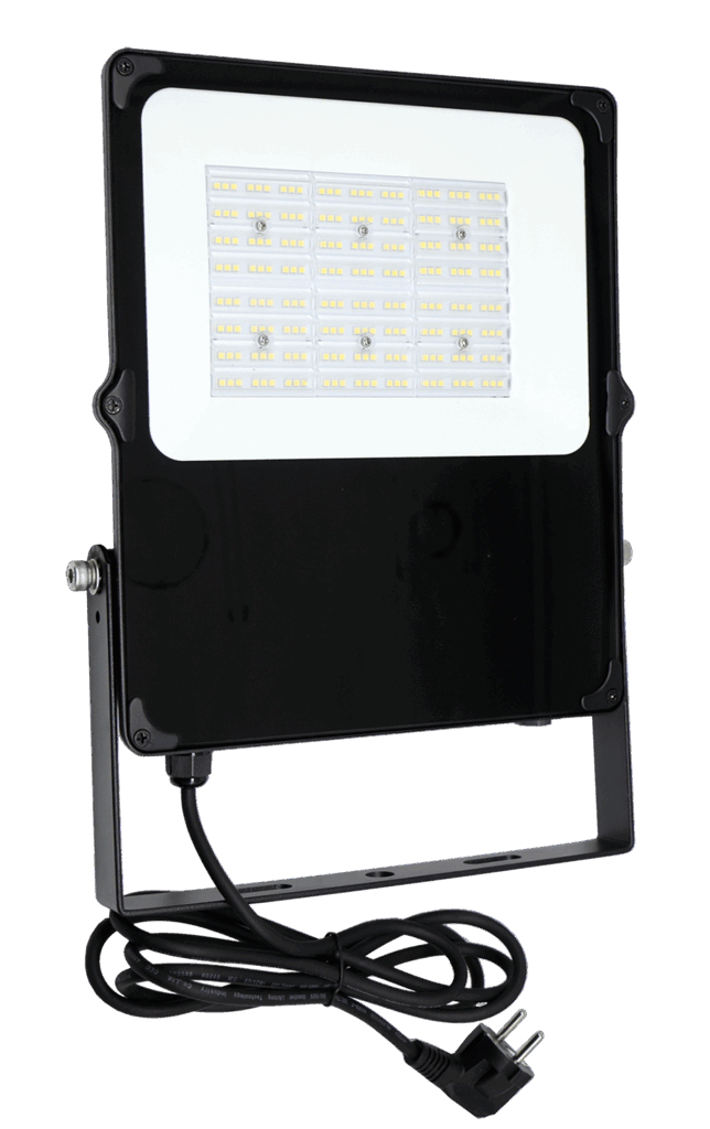 NORTHERN floodlight 100W asym, sort