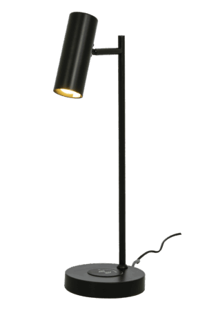 TABELA bordlampe med trådløs lader og USB