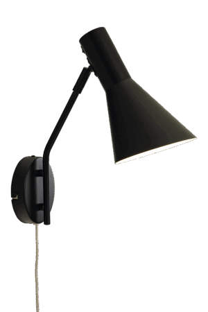 CERES vegglampe, svart