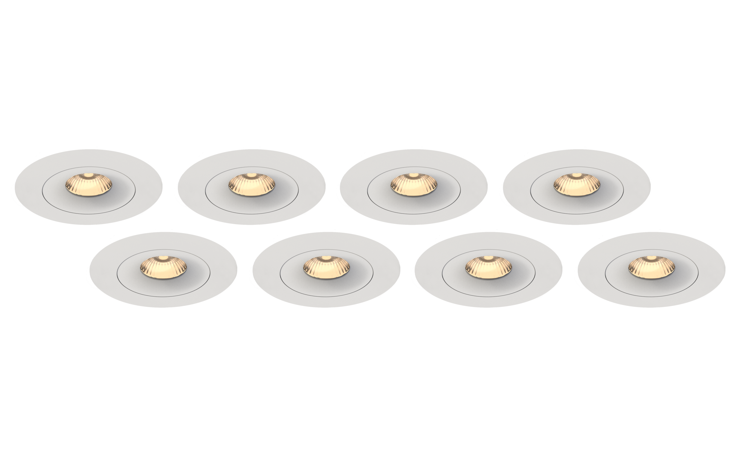 Lynx-27 downlight 8-pack, hvit - Bilde 1